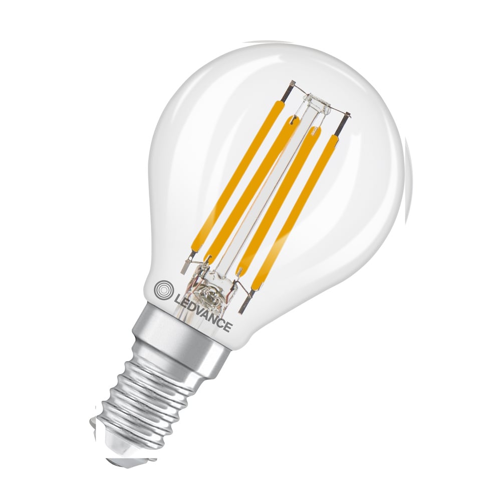 LEDVANCE LED CLASSIC P DIM P 3.4W 827 Clear E14 4099854439193