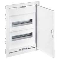 LEGRAND Inbouwkast 2 rijen - 24+2 modules met witte isolerende deur 001512