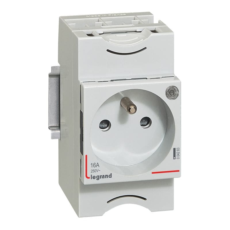 LEGRAND Contactdoos 10/16 A - 250 V 2P+A met verklikker 004283