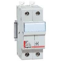 LEGRAND Scheider voor smeltpatroon 2p 10x38mm 500 V - Lexic - 2 modules 005828