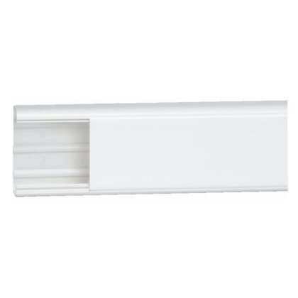LEGRAND DLP design wandgoot 50x105mm wit - 2 m - zonder deksel 010414