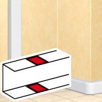 LEGRAND Kabelgootafdichting - kliksyst voor DLP design 50 x 105 mm 010696