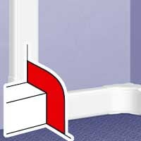 LEGRAND Muurdoorgang voor DLP design breedte 195 tot 220 mm 010699