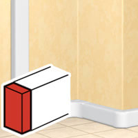 LEGRAND Einddeksel links of rechts DLP design 50 x 150 mm 010703