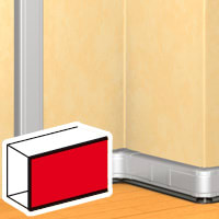 LEGRAND Deksel met breedte 65 mm voor DLP alu 50x105/50x150mm - lengte 2m 011110