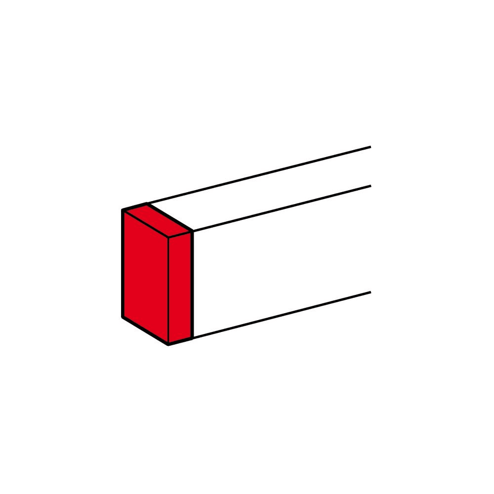 LEGRAND Einddeksel alu 150x65mm 011189