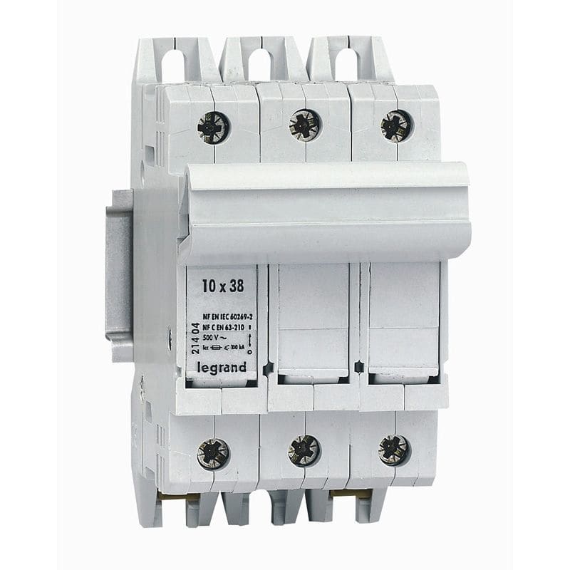 LEGRAND Scheider SP38 3p voor industriële smeltpatronen 10 x 38 mm 021404