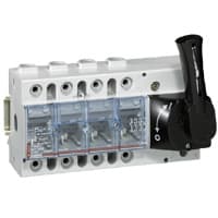 LEGRAND Lastschakelaar - 4 P - 160 A Vistop - frontaal - zwart 022553