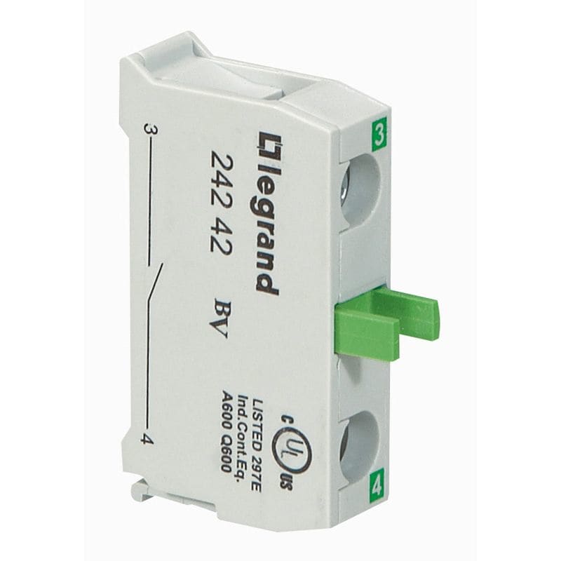 LEGRAND Osmoz contactblok NO voor koppen - schroefbevestiging 024242