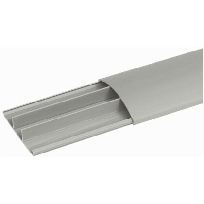 LEGRAND DLP vloerlijst 75 x 18 mm grijs - 2 m - 3 compartimenten 030093
