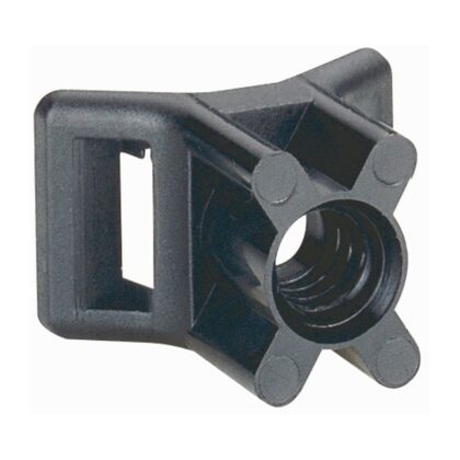 LEGRAND Voetstukje schroefbevestiging zwart - Colson kabelband breedte 9 mm 031950