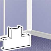 LEGRAND T-aftakking - hoogte 16 mm DLP lijst 32 x 16 mm - wit 033330