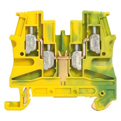 LEGRAND Schroefklem 1 verbinding - 2 IN/2 OUT 4mm² - metalen voet
