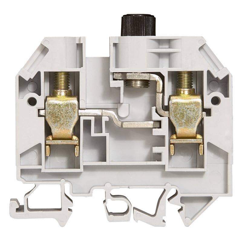 LEGRAND Schroefklem - deelbaar - zekering 5x20 - 10mm² (spoed 12mm) - Viking 3 037187
