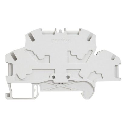 LEGRAND Veerklem standaard 4 geleiders - 2 ingang/2 uitgang - spoed 6mm - Viking 3 037268