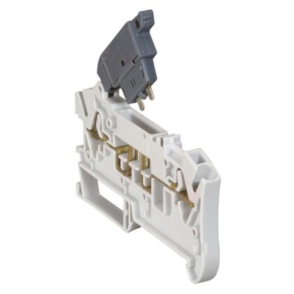 LEGRAND Veerklem deelbaar - zekeringang 5x20 - grijper - spoed 6mm - Viking 3 037281
