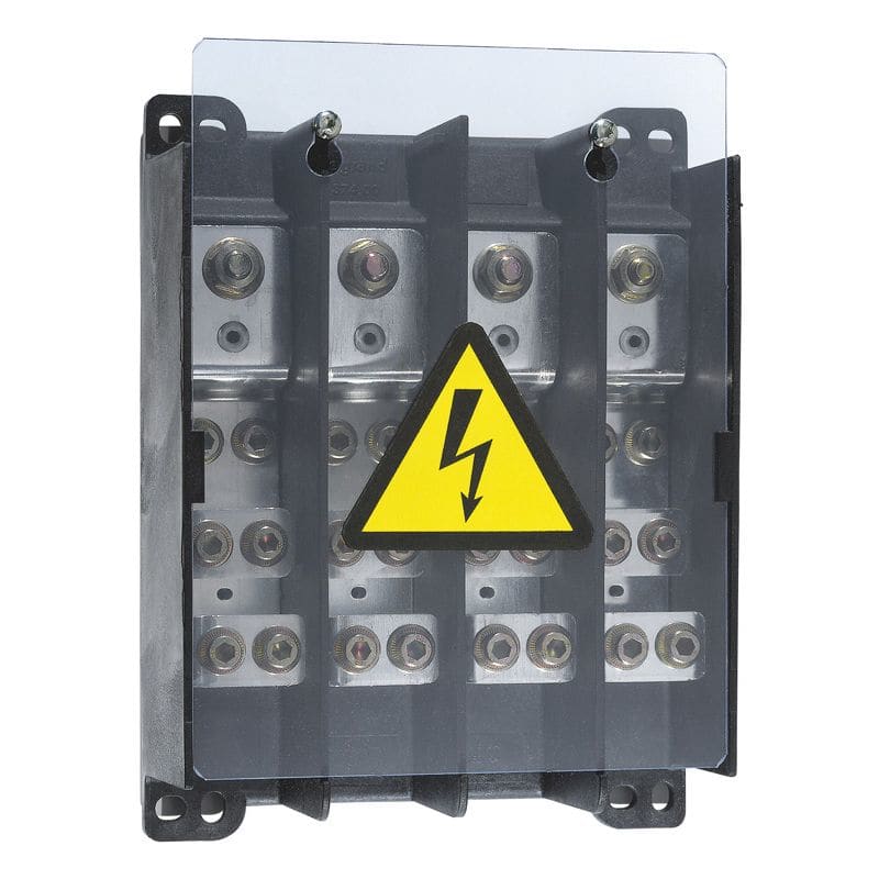 LEGRAND Verdeelklem extra plat - 4p - 250A - voor kabelschoenen 037400