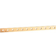 LEGRAND Koperen staaf 32x5mm - lengte 1750mm - met getapte gaten M6 - 450/400A 037419