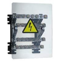 LEGRAND Verdeelklem trapvormig - 4p - 160A - 4 staven 18x4mm - voor kabelschoenen 037431