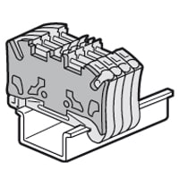 LEGRAND Eindplaten voor veerklemmen deelbaar - spoed 6mm - Viking  3 037590