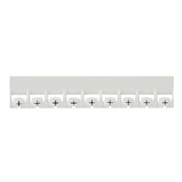 LEGRAND Mémocab merkteken - punt zwart/witte achtergrond - 2