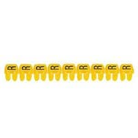 LEGRAND CAB 3 merkteken - letter Z zwart-gele achtergrond - 0