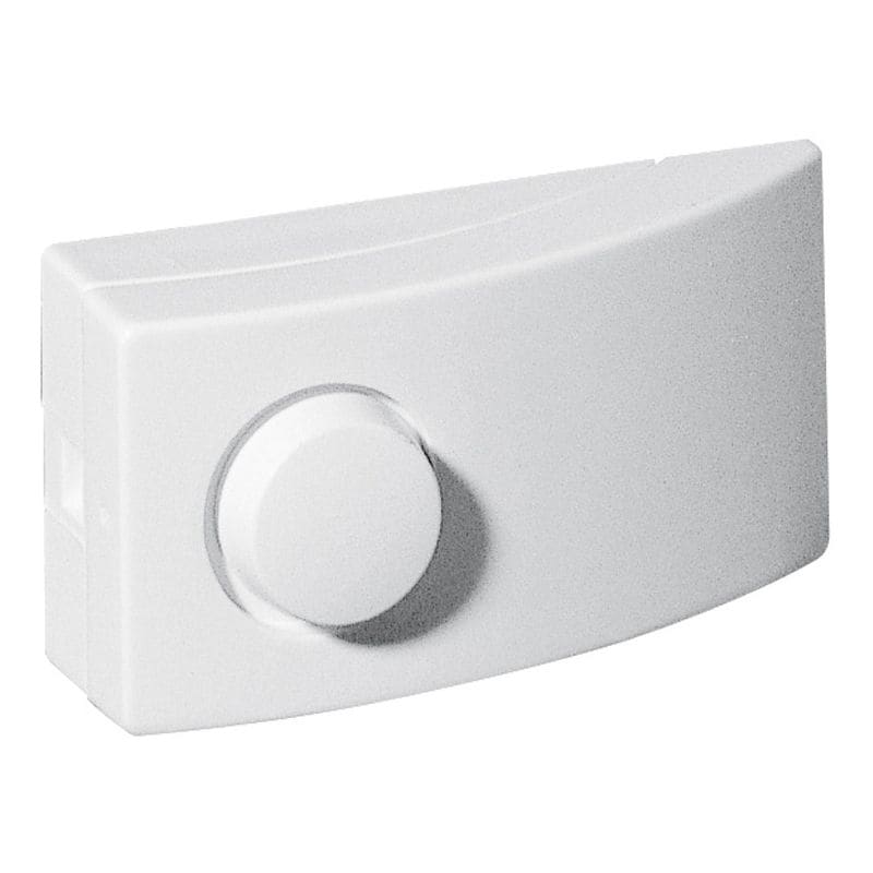 LEGRAND Drukknop Salsa 24 V - 2 A IP30 IK06 50x25x15mm - wit 041646