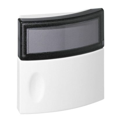 LEGRAND Drukknop Salsa 24 V met etikethouder 2A IP44 IK06 60x60x15mm - wit 041647