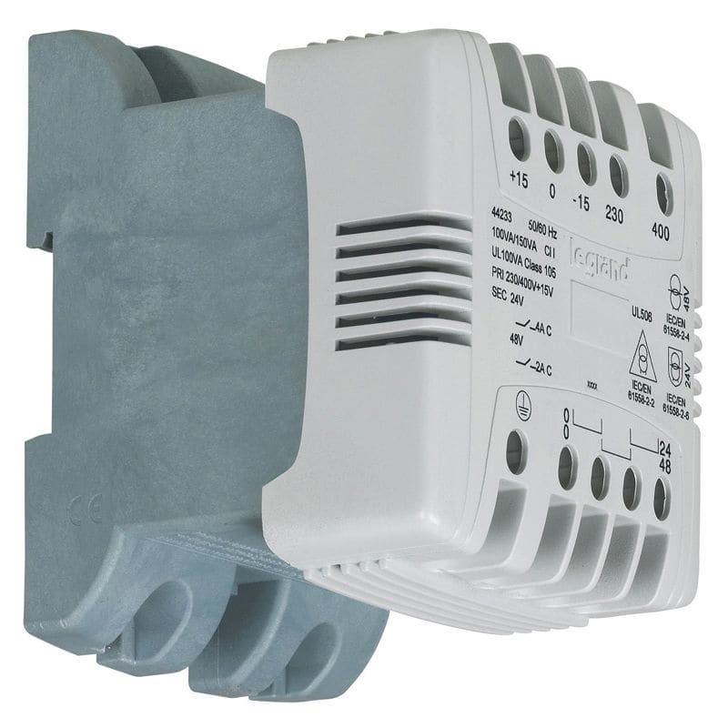 LEGRAND Veiligheidstransfo - prim 230/400 V - sec 24/48 V 160 VA 044234