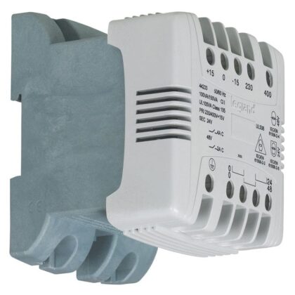 LEGRAND Scheidingstransfo - prim 230/400 V - sec 115/230 V enkelfasig 63 VA 044262