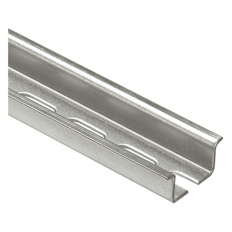 LEGRAND Rail symmetrisch - te zagen - 2m diepte 15 mm langwerpige gaten 047723