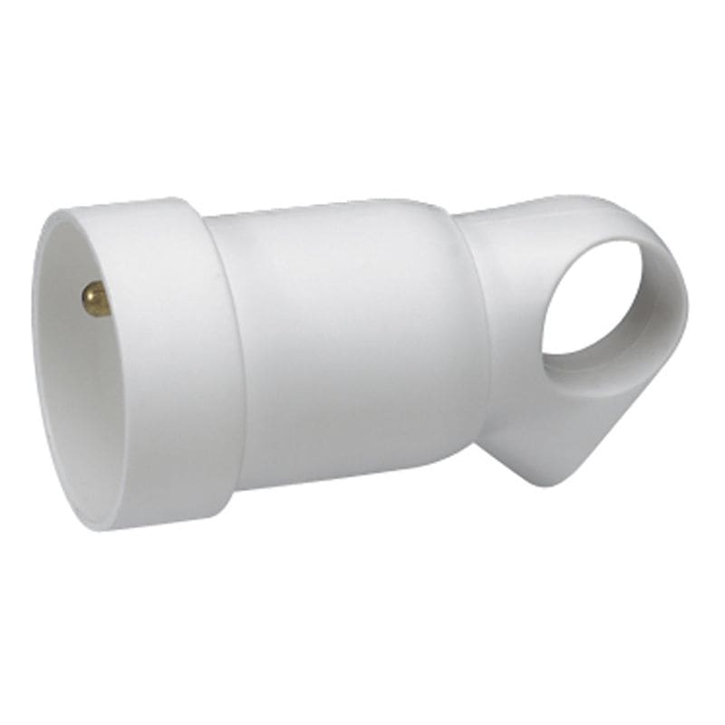 LEGRAND Koppelctstop 2P+A met ring 16A wit 050421