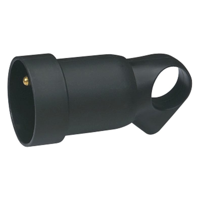LEGRAND Koppelctstop 2P+A met ring 16A zwart 050429