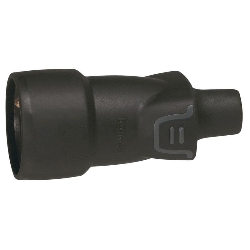 LEGRAND Koppelctstop rubber 2P+A 16A - IK08 rechte uitgang 050446