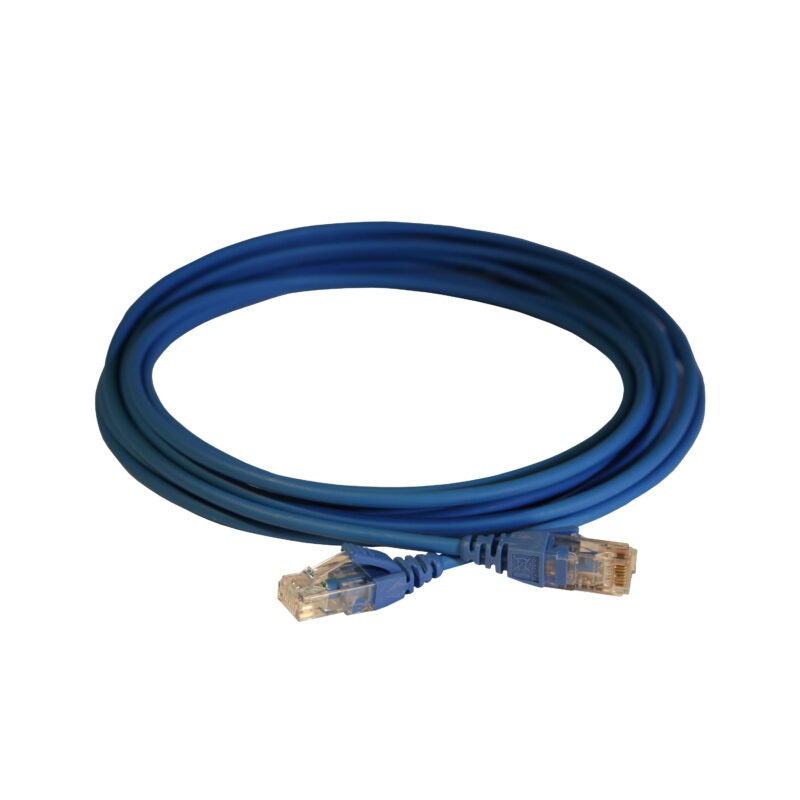 LEGRAND LCS3 Patchcord High Density 28AWG Cat6 U/UTP LSOH RJ45 Blauw 5m 051549