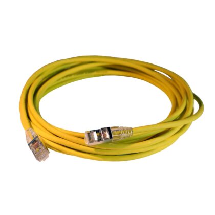 LEGRAND LCS3 Patchkabel High Density 28AWG Cat6A S/FTP LSZH RJ45 Geel 5m 051554