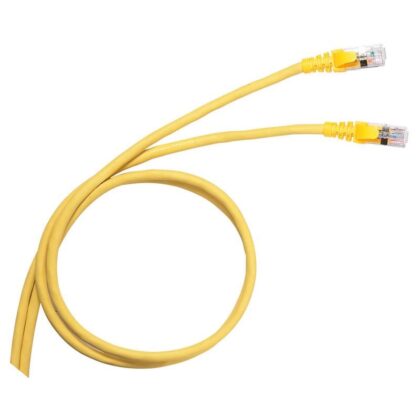 LEGRAND Snoer RJ 45 - 10 Gbit - STP 1 m - geel - voor LCS 051780