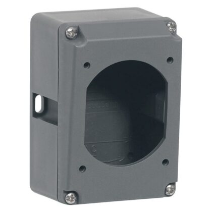 LEGRAND Wandcontactdoos 200V - 16A - 2P+A Hypra IP44 - enkelvoudige 1 ingang 052029