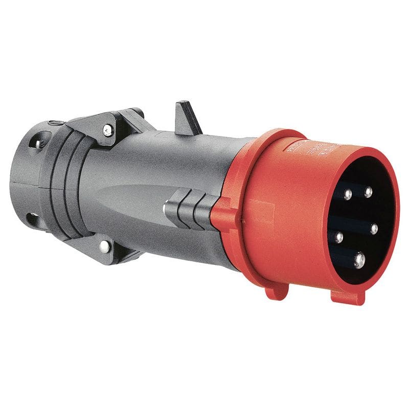 LEGRAND Rechte contactstop 380V 16A 3P+N+A Hypra - IP44 - IK09 - kunststof 052244