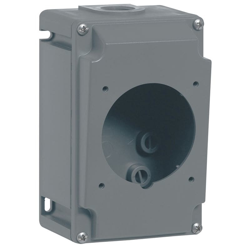 LEGRAND Inbouwdoos enkel 200/380V Hypra IP44 - omkeerbaar - 1 ingang - kunststof 052940