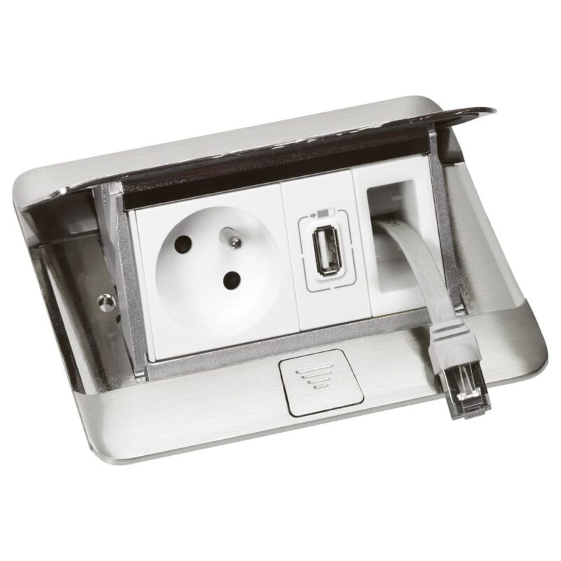 LEGRAND Intrekbare RJ45 mod. cat.6 FTP intrekbare modules vr pop-up 054035