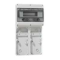 LEGRAND Sokkel P17 voor 2 afdekplaten 125 x 280 mm - rail 12 modules 057703