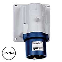 LEGRAND Wandcontactdoos 200V 32A 3P+N+A P17 IP44 058286