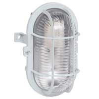 LEGRAND WANDLICHT WATERDICHT IP44 OVAAL - BEBILUX 60W GLOEILAMP 060405