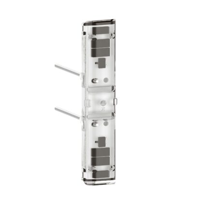 LEGRAND Mosaic easyled wit 230V verlichte functie-grijze behuizing 067686L