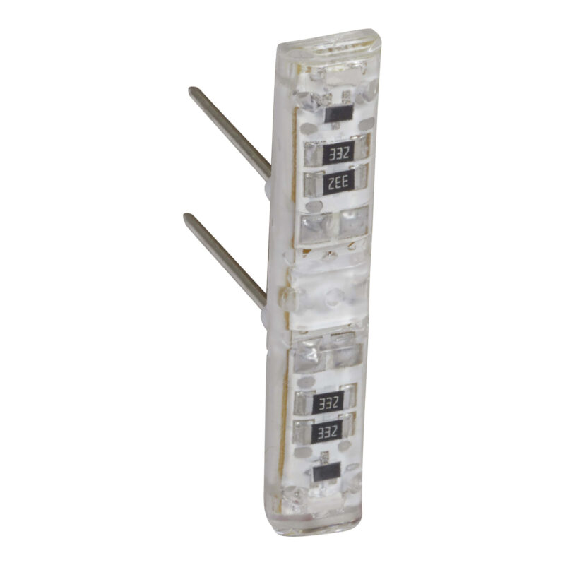 LEGRAND Mosaic easyled wit12/24/48V  verlichte functie-witte behuizing 067687L
