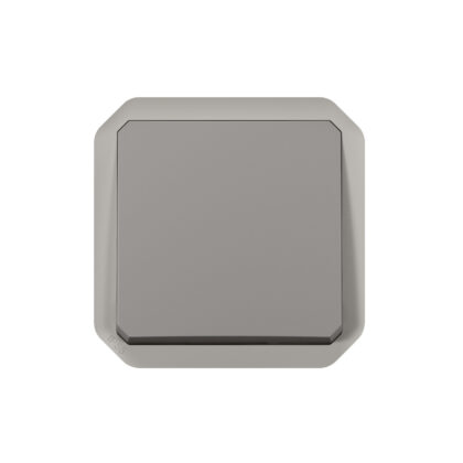 LEGRAND Plexo drukknop NO-NG 10A mechanisme IP55 IK08 grijs 069541L