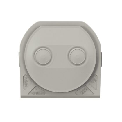 LEGRAND Plexo kabelinvoer 2 membranen tot Ø 12.5mm - grijs 069599L
