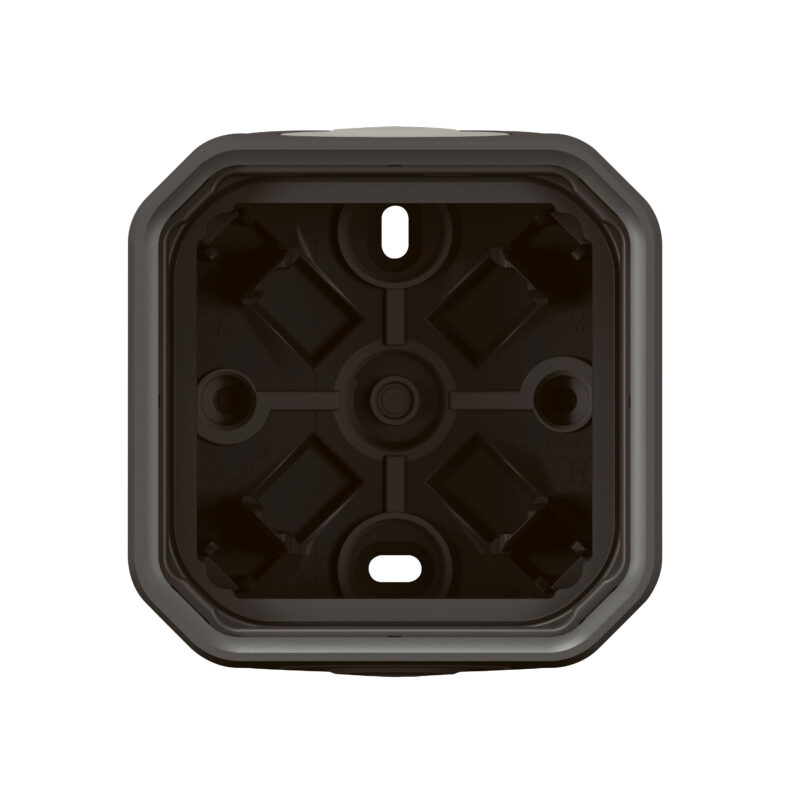 LEGRAND Plexo opbouwdoos 1 mechanisme 2 membraan ingangen antraciet 069601L