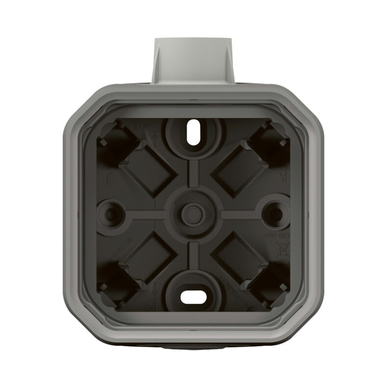 LEGRAND Plexo opbouwdoos 1 mechanisme 1xM20 ingang IP55 - IK08 grijs 069656L